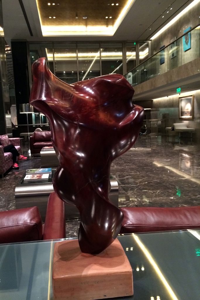 23 Sculpture In The Lobby Of Alvear Art Hotel Buenos Aires